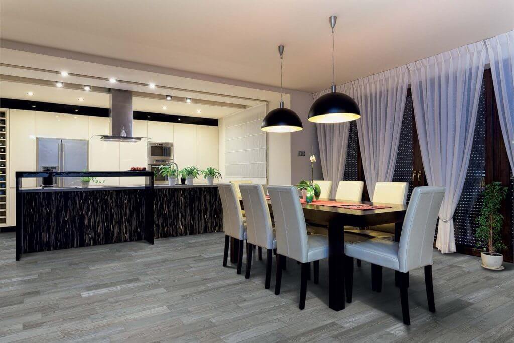 Dining Room Tile Flooring - Byrd Tile